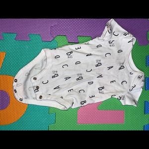ABC onesie